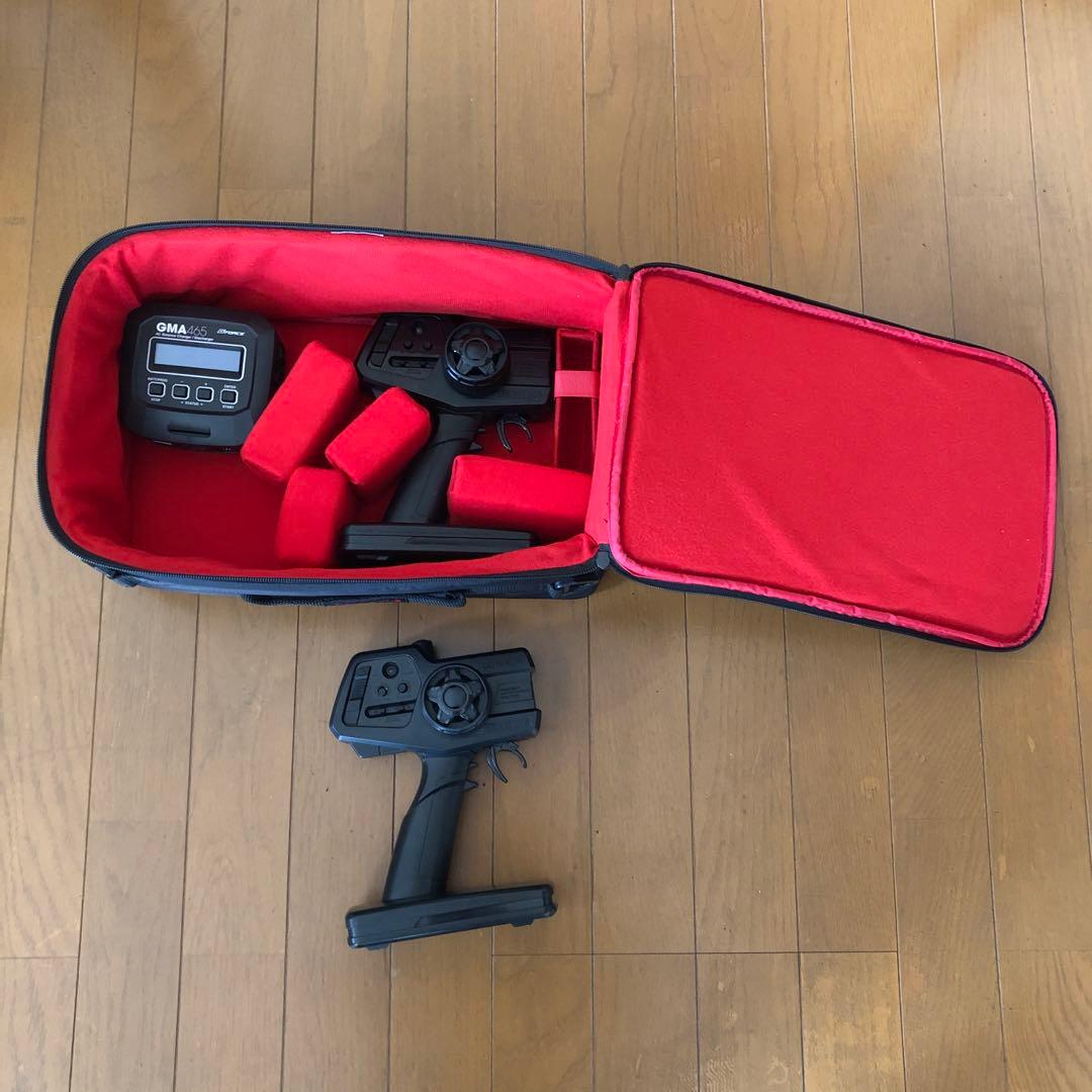 中古　バランスチャージャー　送信機2台　バッグ　まとめ売り CASTELBAJAC（カステルバジャック） バッグ Wファスナー セカンド