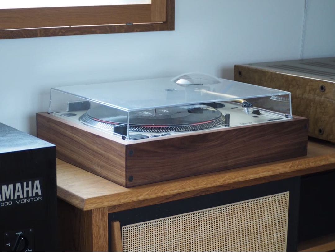 Technics SL 1200 ターンテーブルフレーム - メルカリ