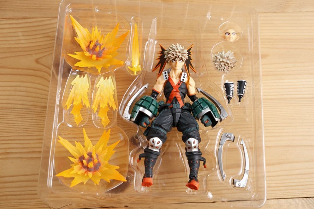 アメイジングヤマグチ ヒロアカ 緑谷出久 爆豪 轟3体セットフィギュア