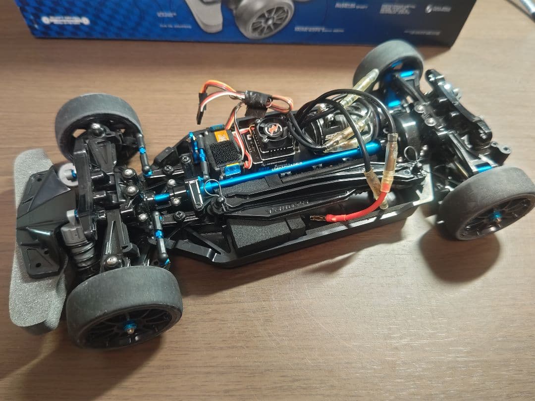 TAMIYA ラジコン TT-02R シャーシ メカ一式 ボディ付き タミヤ RC限定シリーズ 1/10RC TT-02Rシャーシキット | タミヤ
