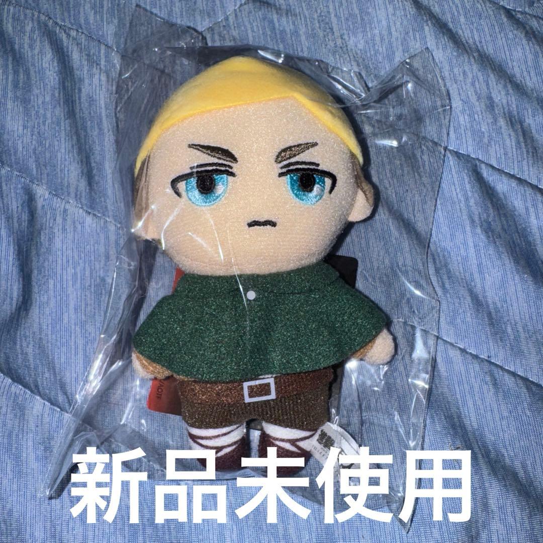 イ*ん様 未使用新品 ぬいぐるみキーホルダー エルヴィン 進撃の巨人