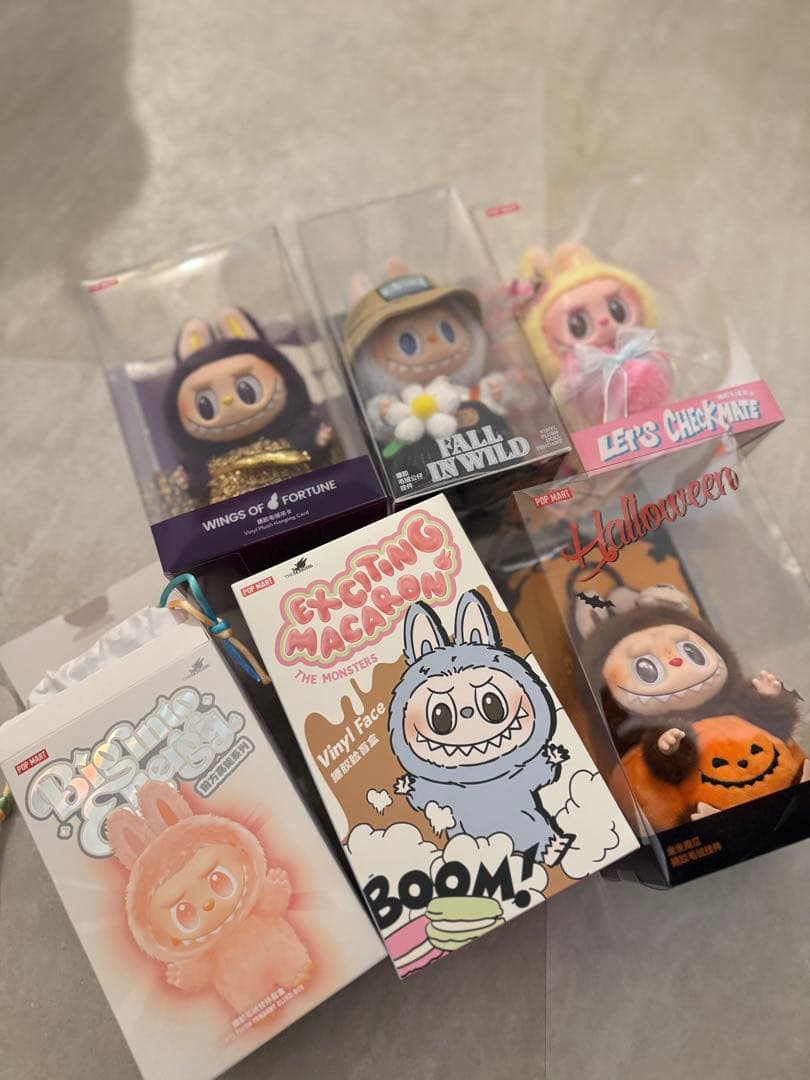 POPMART ラブブThe Monsters ぬいぐるみ5個セット POP MART（ポップマート） 【正規品・迅速発送】ラブブ ぬいぐるみ THE