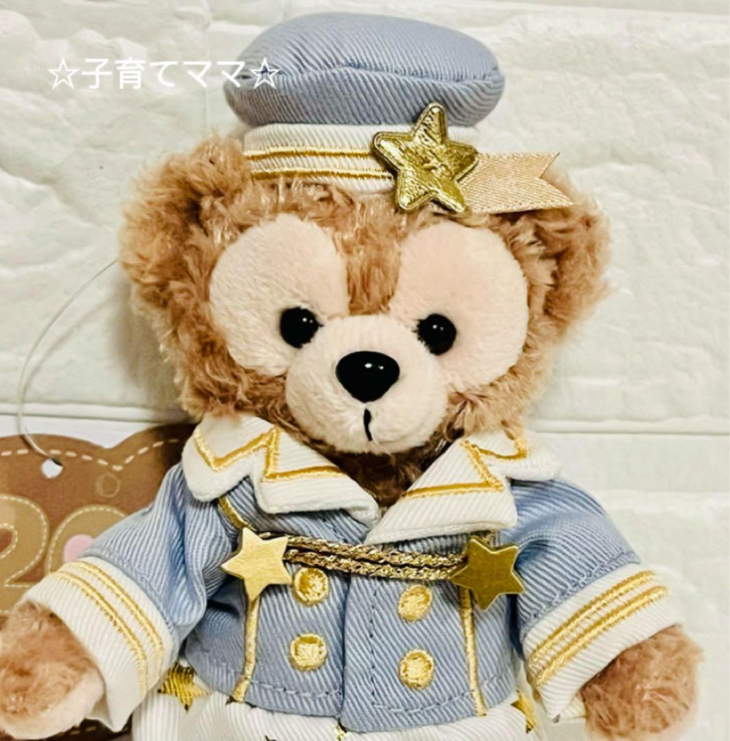 ダッフィー 20周年 復刻版 ぬいぐるみバッジ スターリードリームス