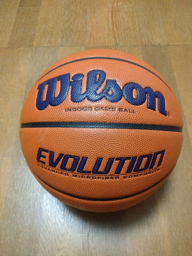 美品 Wilson Evolution バスケットボール 7号 人工皮革 - メルカリ