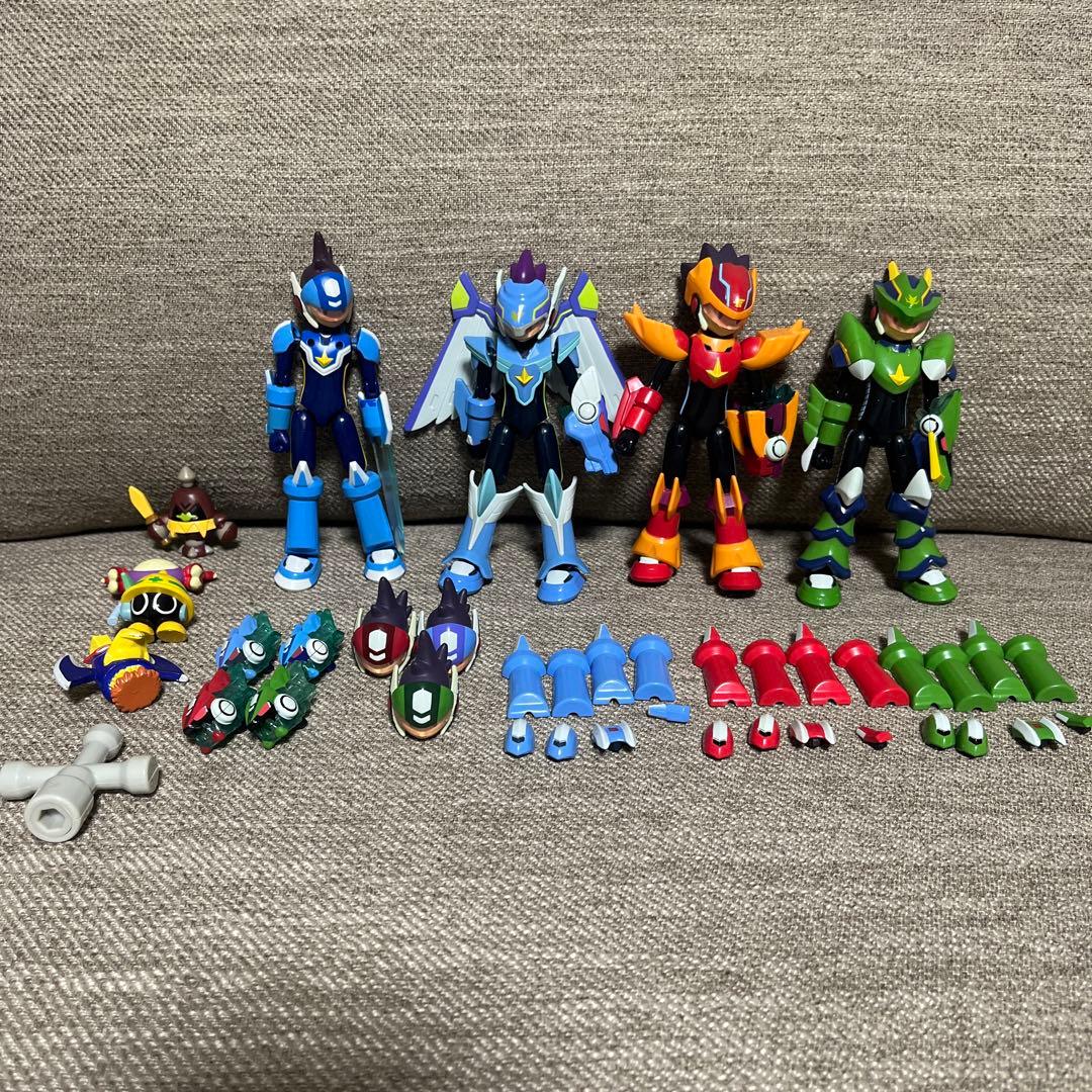 流星のロックマン フィギュア ウェーブバトルモデル DXロックマン 全種