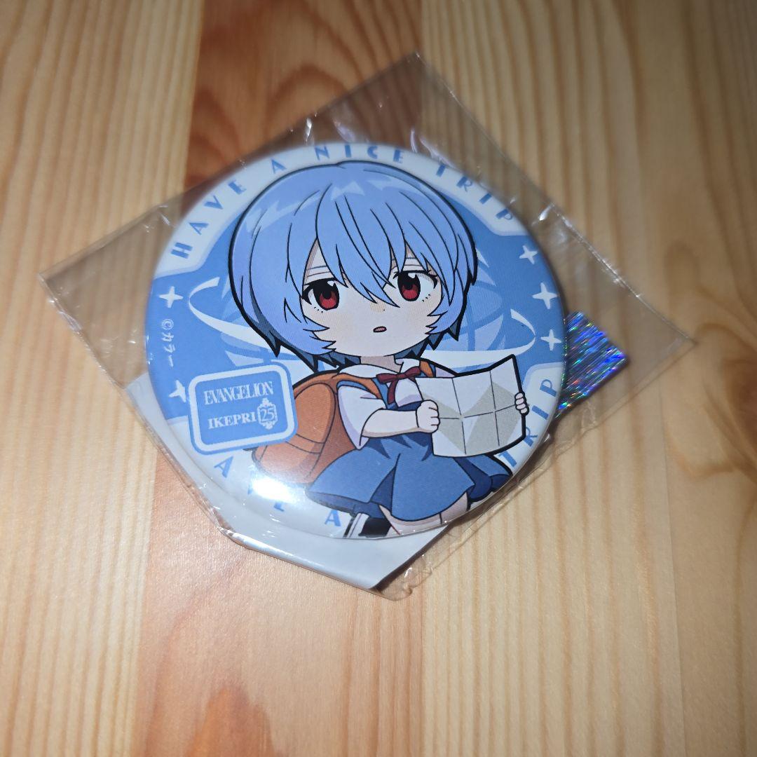 エヴァンゲリオン サンシャインプリンスホテル コラボ レイ 缶バッジ