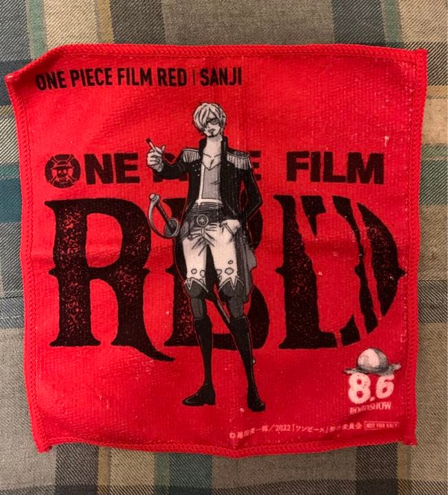 ONE PIECE FILM RED× Hotto Mottoハンドタオル第1弾 - メルカリ