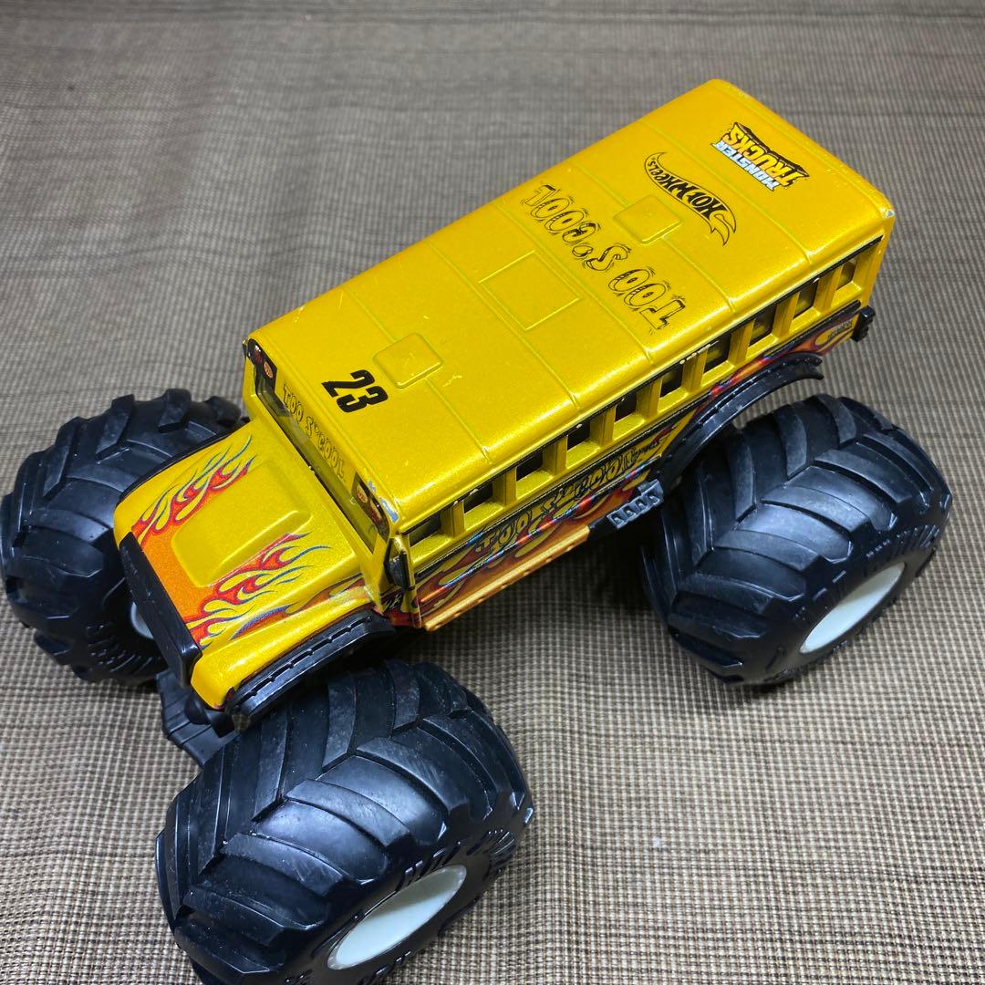 ホットウィール モンスタートラック 23番 炎デザイン - メルカリ