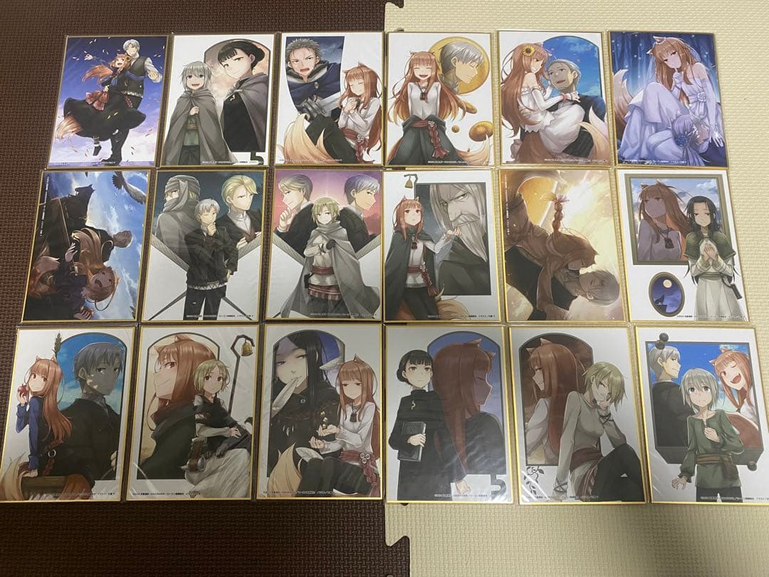 狼と香辛料 くじ引き堂 オンラインくじ Vol.2 ミニ色紙 全18種 狼と香辛料 くじ引き堂 オンラインくじ Vol.2 ミニ色紙 全18種 - メルカリ