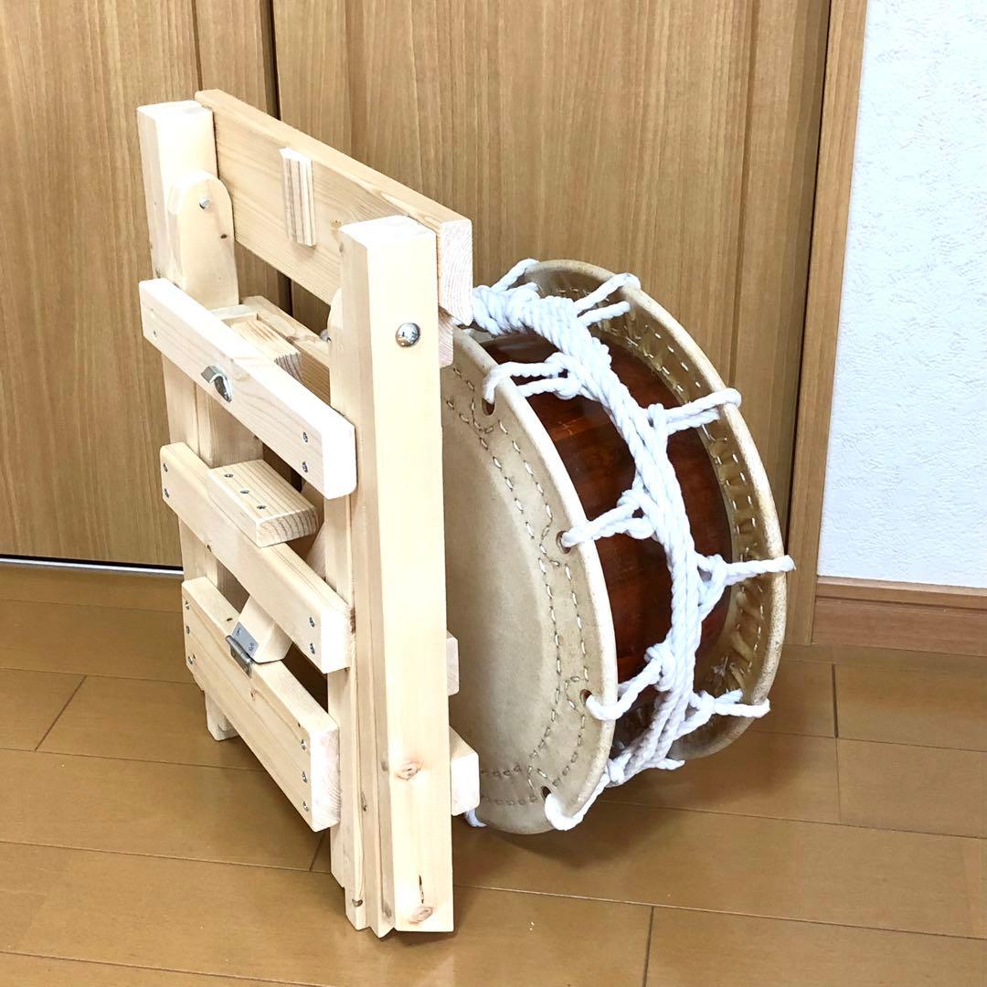 【まっきー様】専用　太鼓台　《締め太鼓用コンパクト台》
