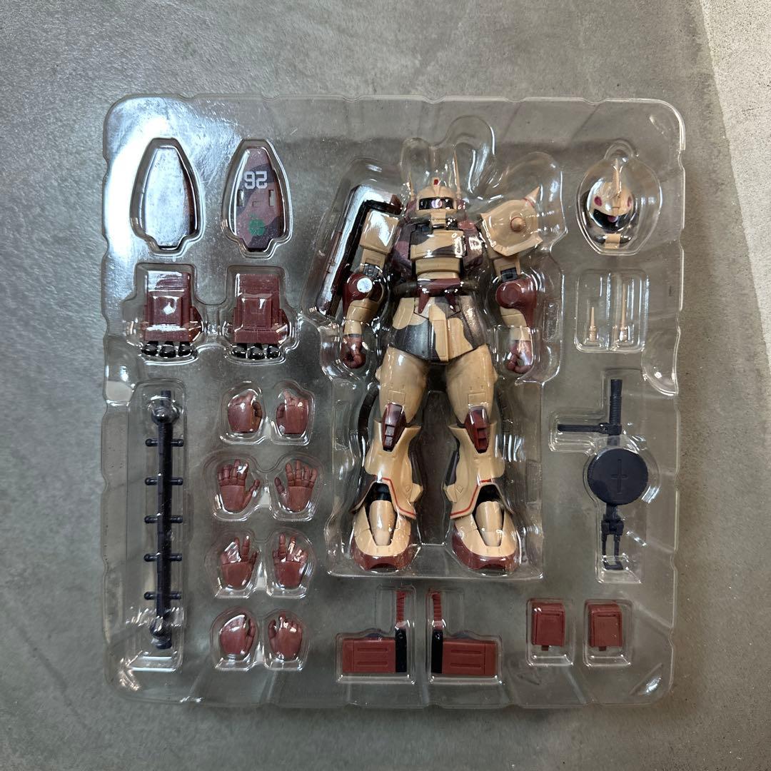 ROBOT魂 SIDE MS ザク デザートタイプ カラカル隊所属機ver ROBOT魂 ＜SIDE MS＞ MS-06D ザク・デザートタイプ カラカル隊所属機