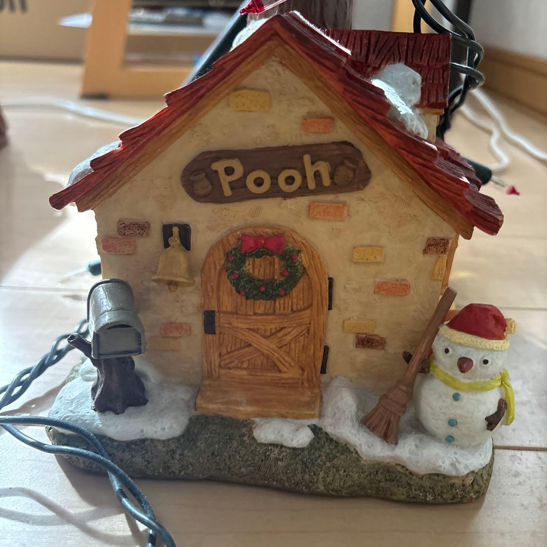 ディズニー クリスマスツリー くまのプーさん 森のおうちと大きな