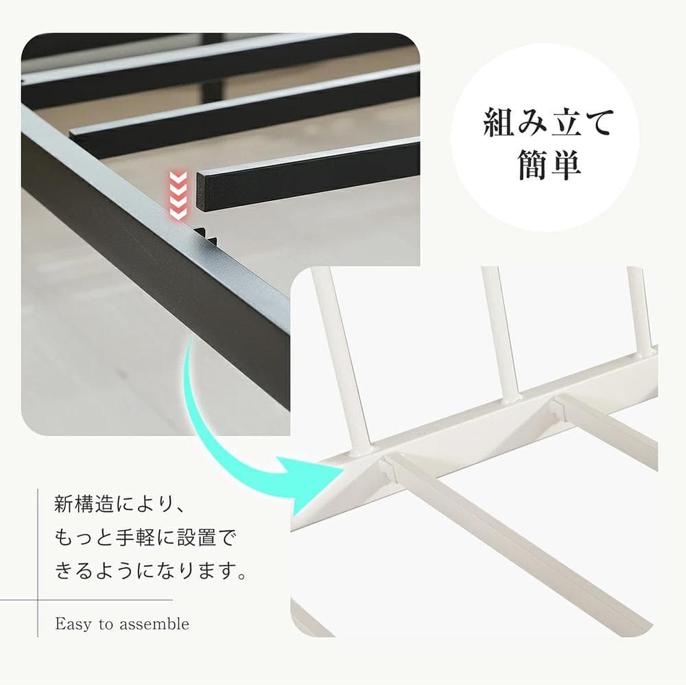 限定価格！ロフトベッド スチール製 左右入れ替え 子供部屋に適用