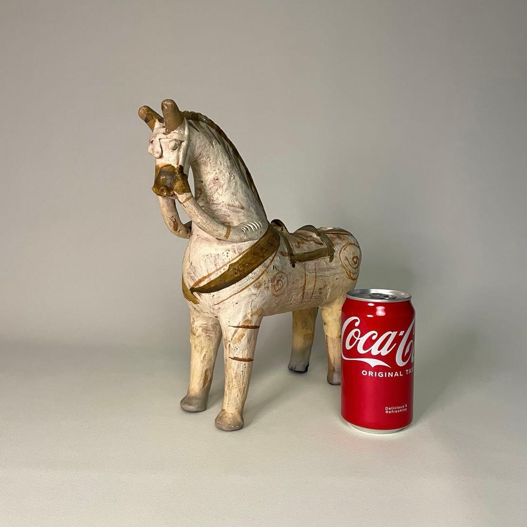 ヴィンテージ ペルー プカラ フォークアート ロバ 馬のオブジェ - メルカリ