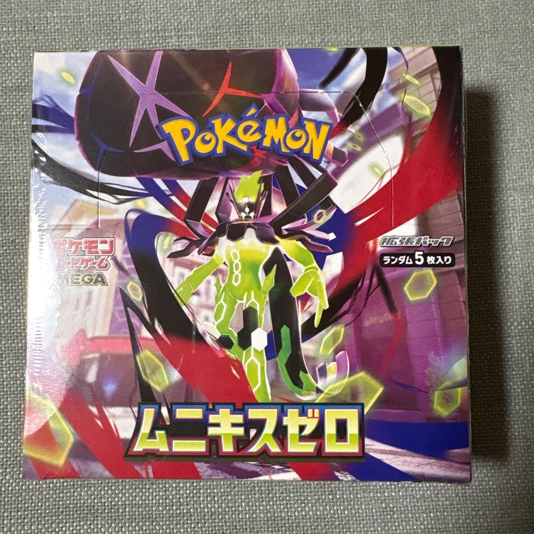ポケモンカードゲームムニキスゼロ1BOXシュリンク付き - メルカリ