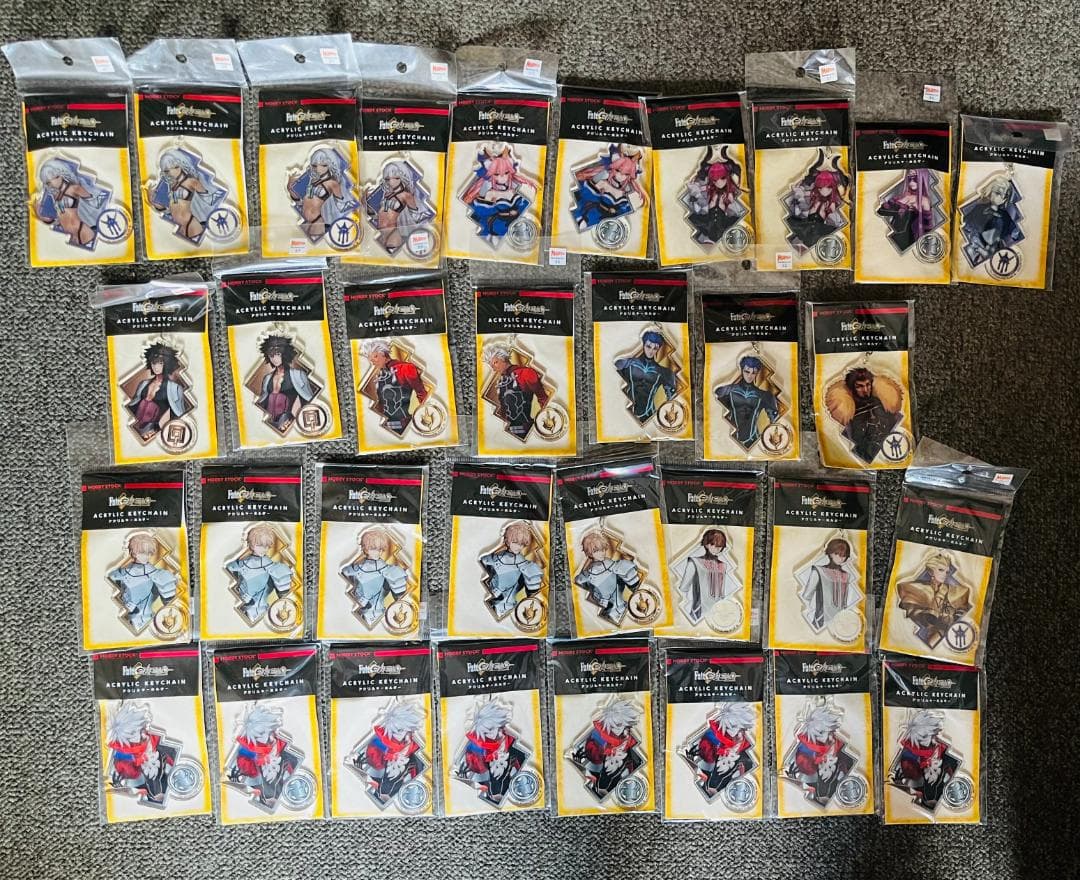 Fate/EXTELLA アクリルキーホルダー 33個 新品