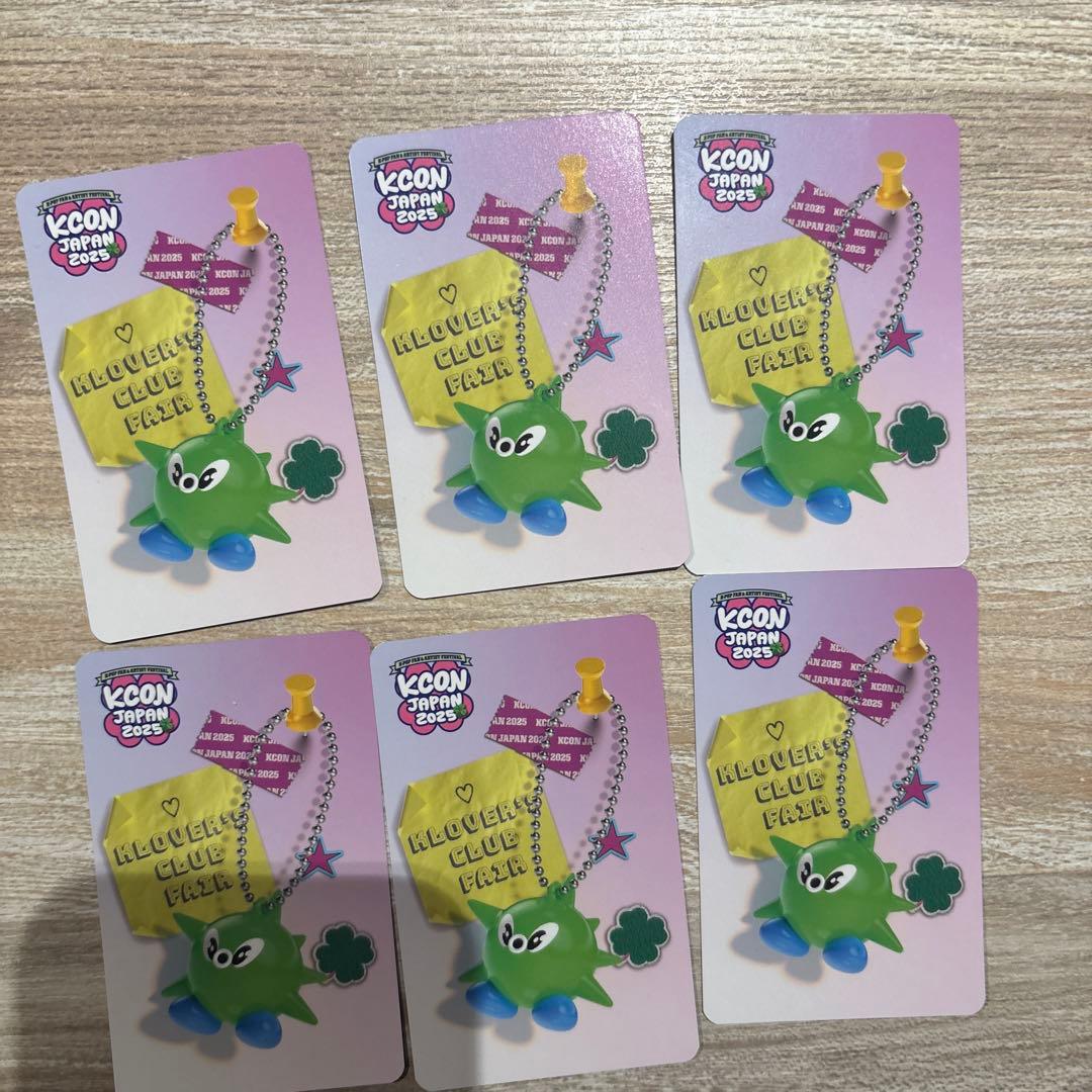 KCON CAFE 2025 izna 3000円 特典 正規品6枚セット 全種 - メルカリ