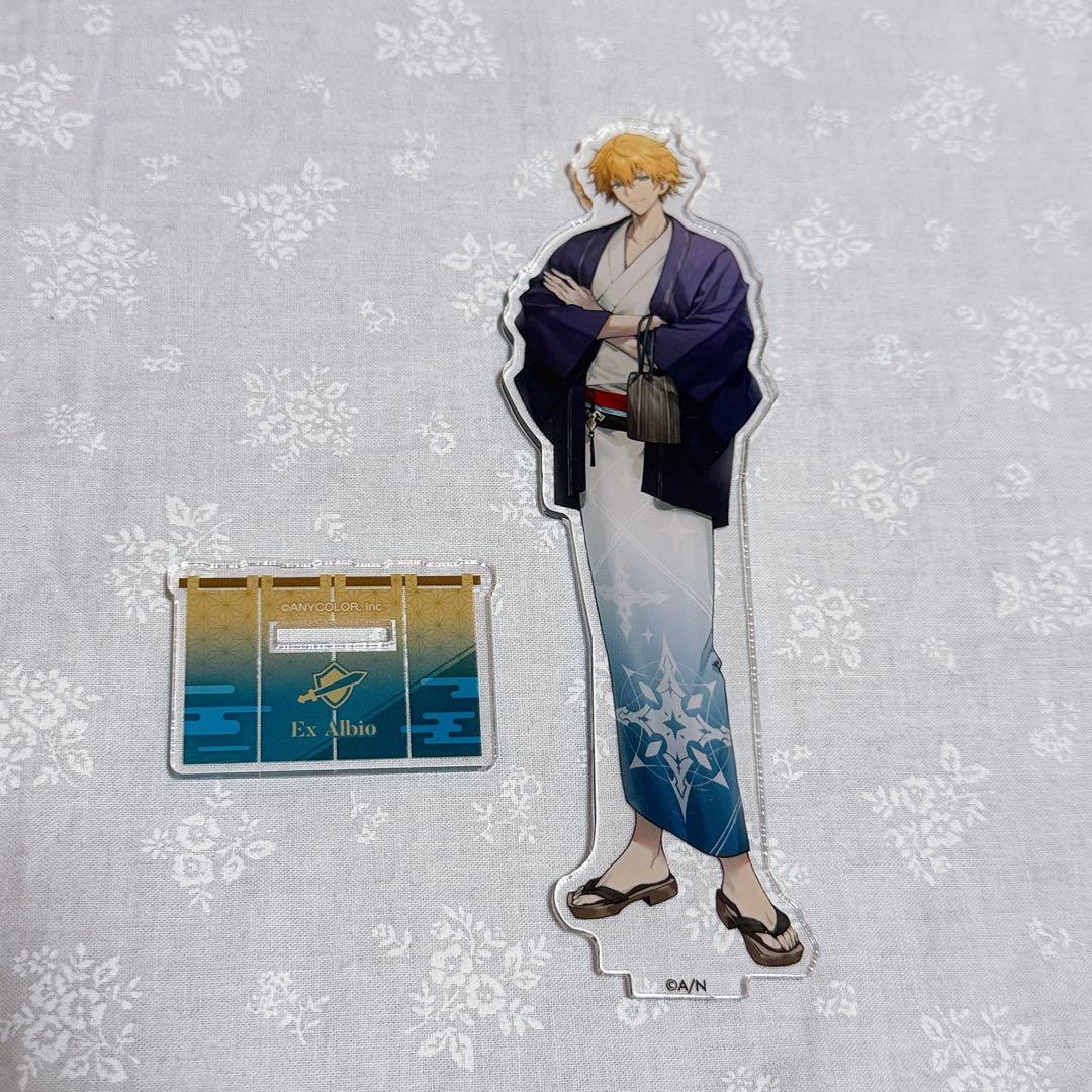 にじさんじ＊エクス・アルビオ 極楽湯 アクリルスタンド - メルカリ