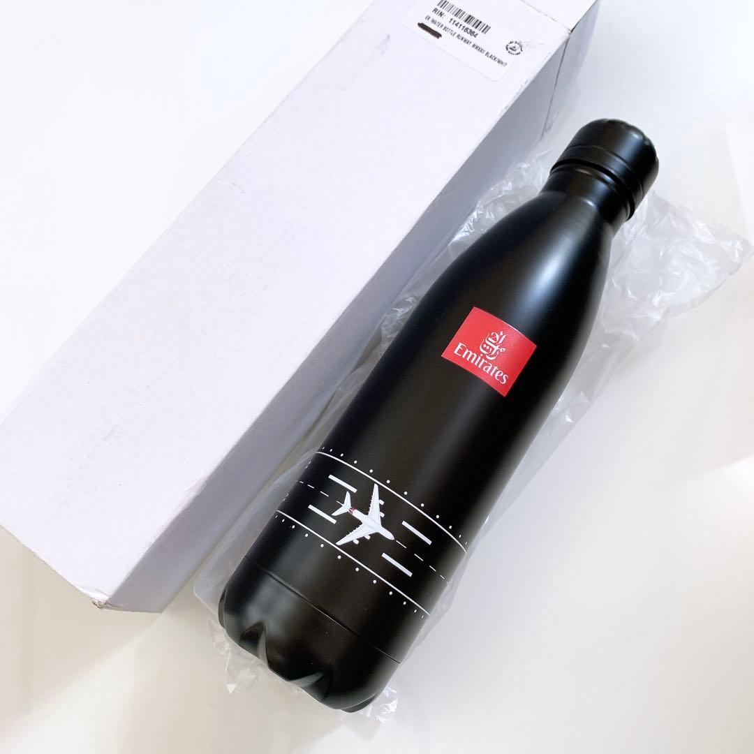 Emirates エミレーツ航空 水筒 ボトル 黒 新品 限定品レア ブラック