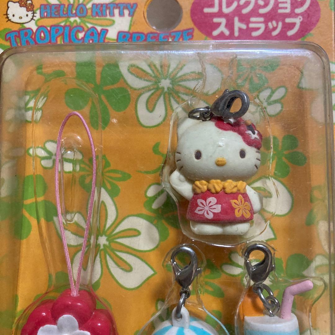 サンリオ キティ コレクションストラップ トロピカル 平成 希少 レトロ