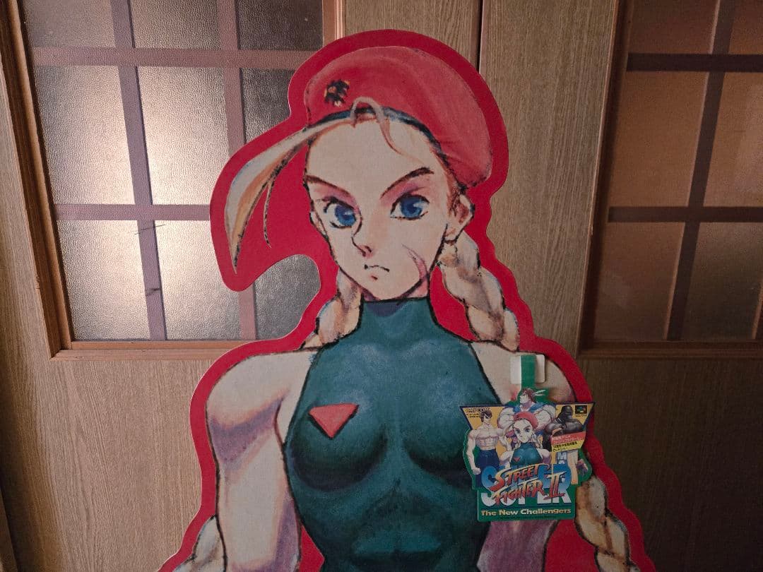 SUPERストリートファイターII キャミィ 等身大パネル 店頭POP - メルカリ