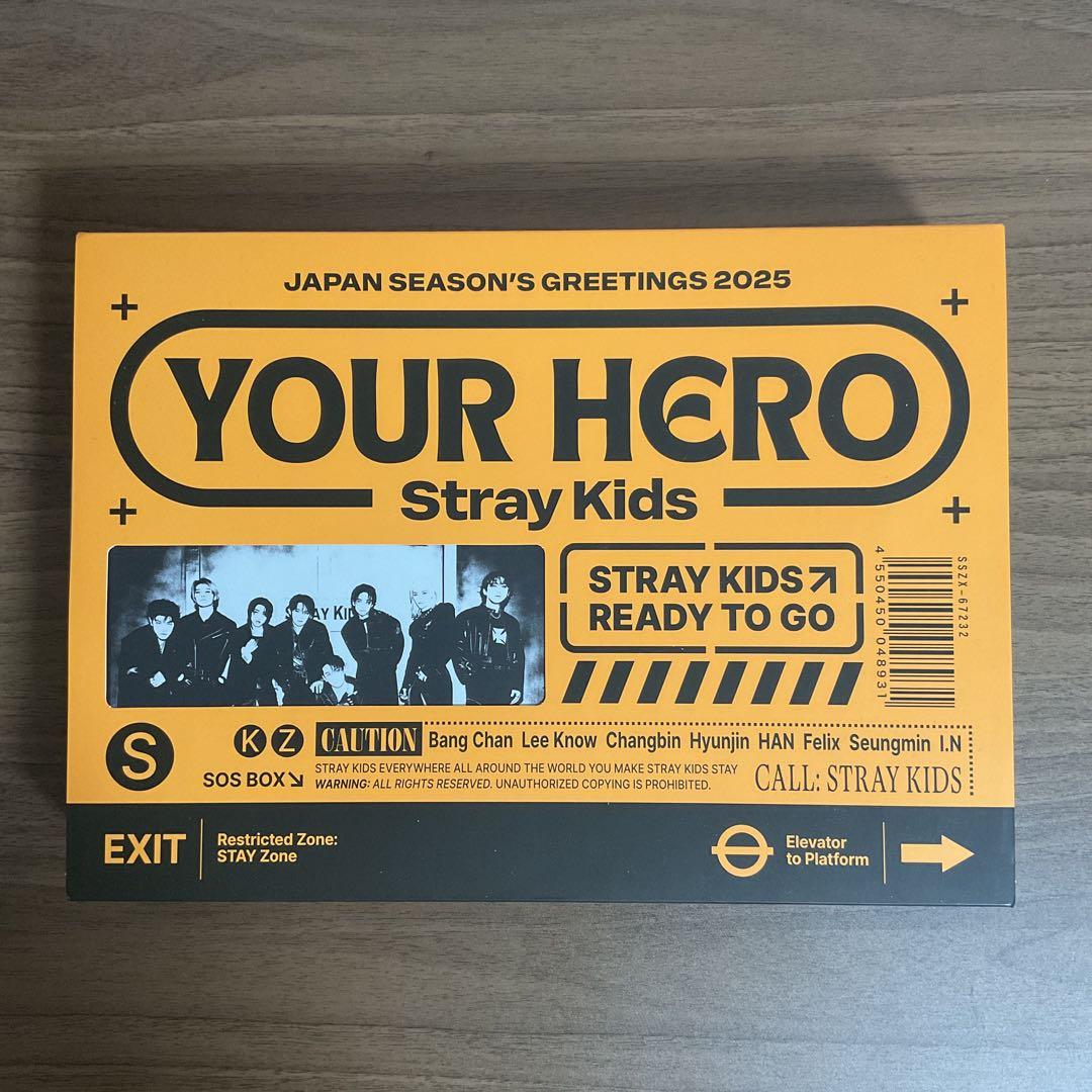 Stray Kids 日本 シーグリ 2025 Your Hero ① - メルカリ
