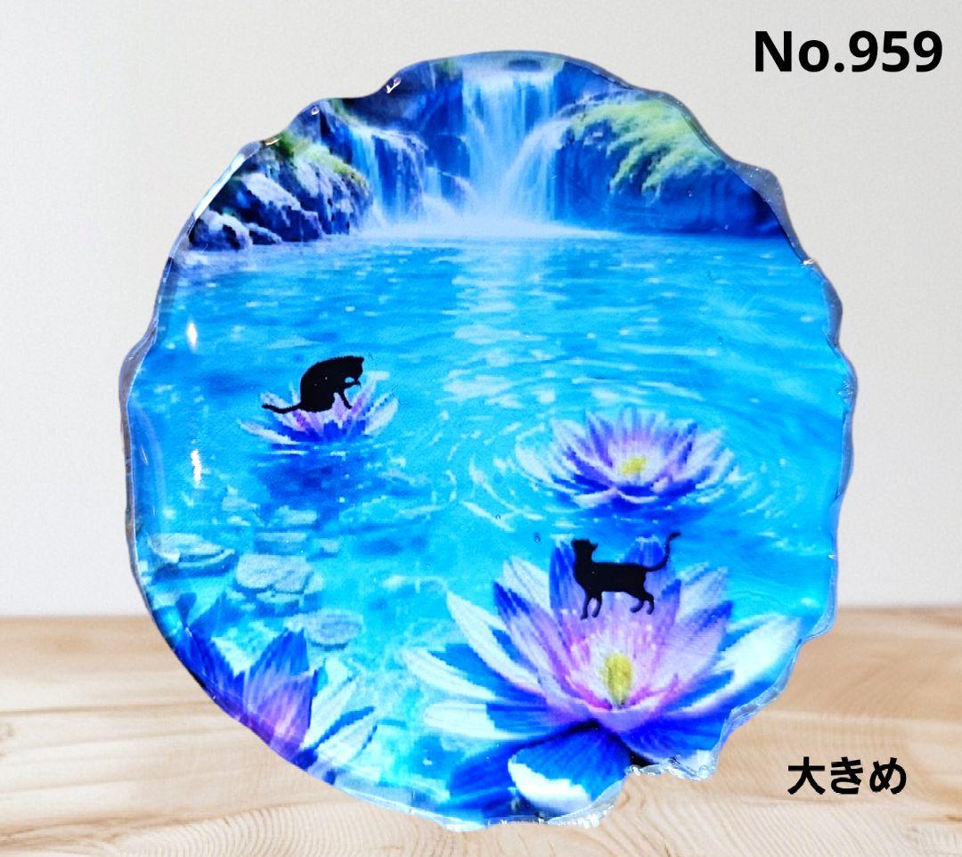 NO.358❤子猫 紅葉 葉っぱ❤レジンヘアゴム ブローチ