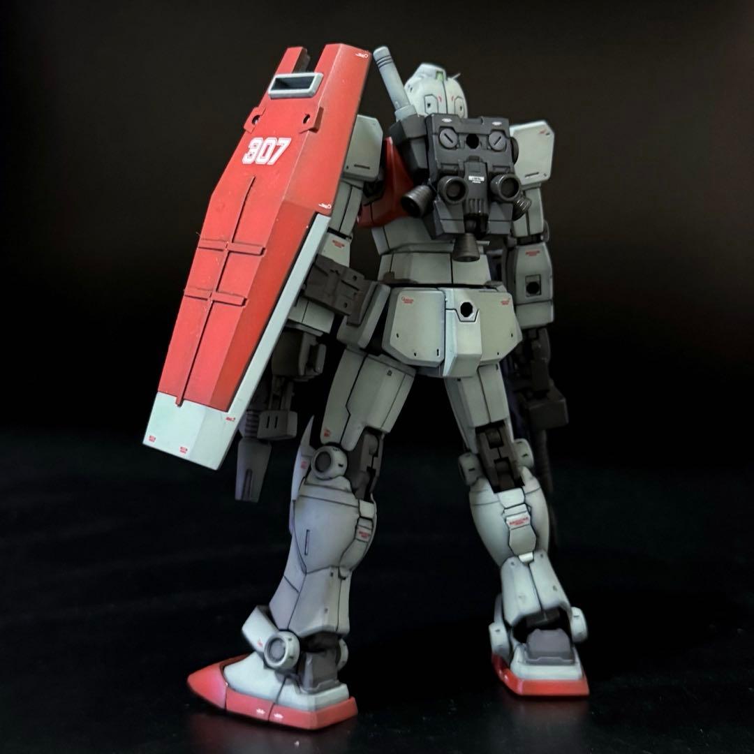 HG 1/144 RGM-79 ジム(ガンダムヘッド)完成品 - メルカリ