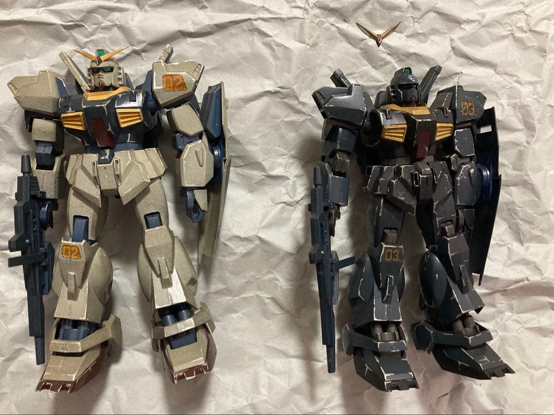 旧キット ガンダムマークⅡ ジャンク 1／100ガンプラ 可動式フィギュア