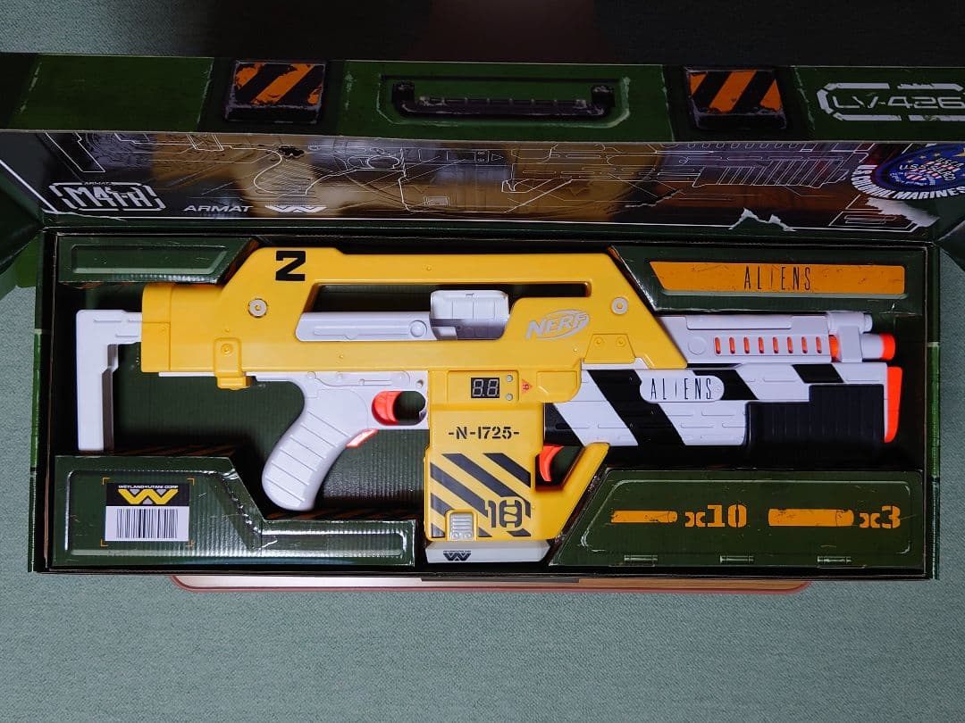 ナーフ エイリアン Aliens M41-A LMTD パルスブラスター - メルカリ