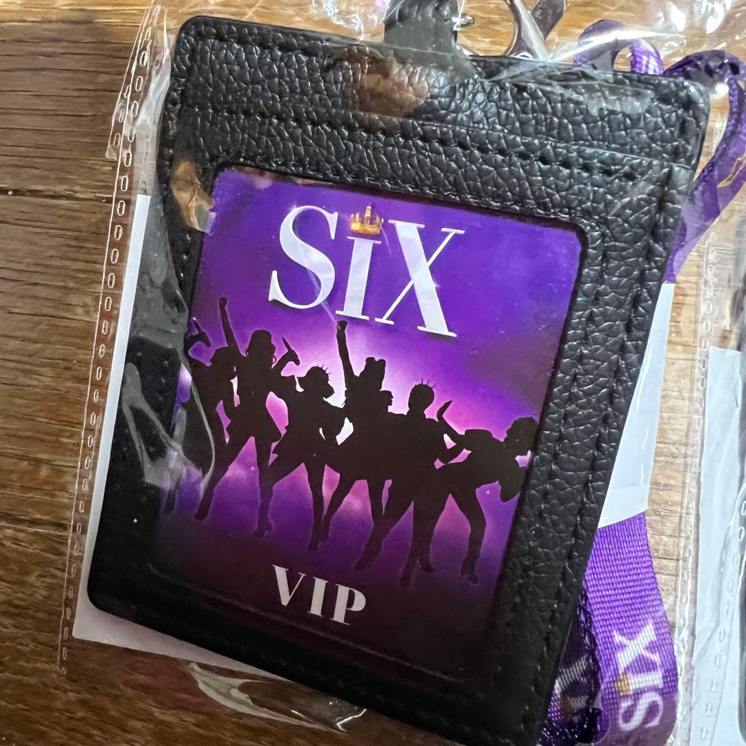 ミュージカルSIX VIP席 特典 パスケース グッズ 非売品 バラ売り不可