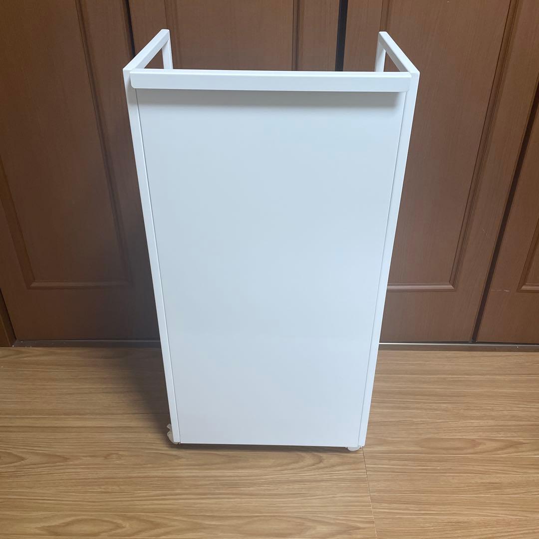 山崎実業 目隠しワゴン タワー L ホワイト 1419 tower ｜ 目隠しワゴン タワー L ｜ 山崎実業