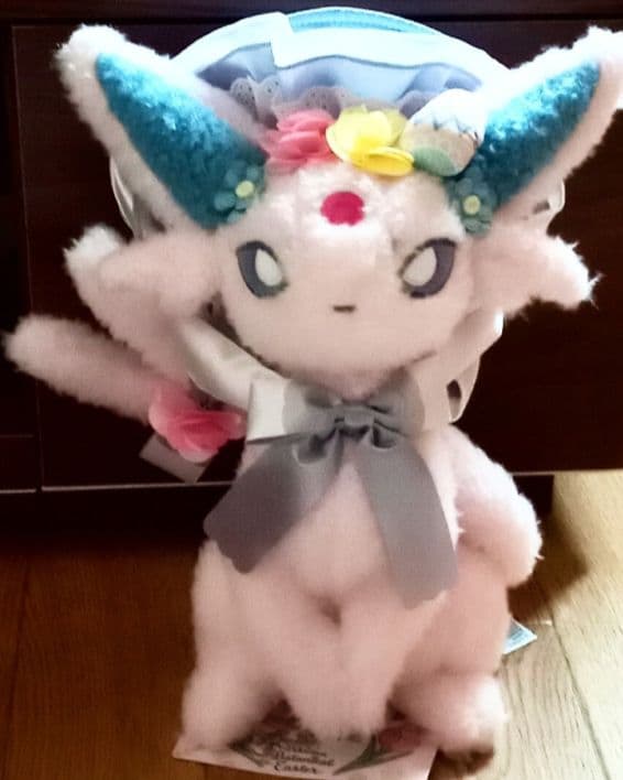 新品タグ付き エーフィ Easter ぬいぐるみ ポケモン Amazon.co.jp: ポケモンセンターオリジナル ぬいぐるみ Pokémon