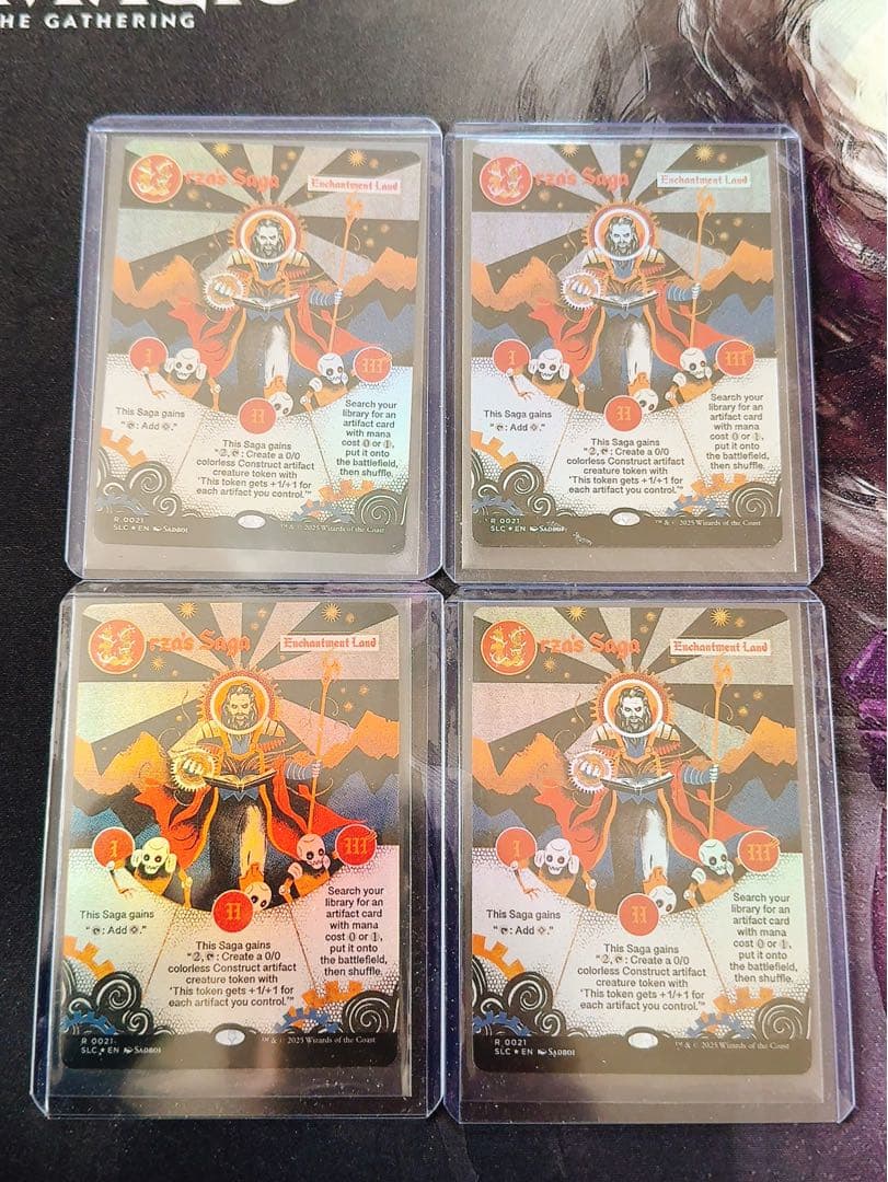 【SLD foil】ウルザの物語　英語　4枚セット 0021)ウルザの物語/Urza's Saga《英語》【SLC】