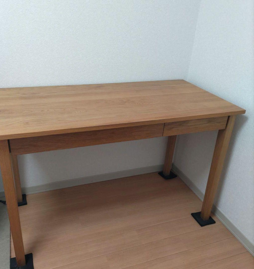 無印良品　デスク　勉強机　オーク材 無印良品の学習机「オーク無垢材デスク」を買った理由と徹底レビュー