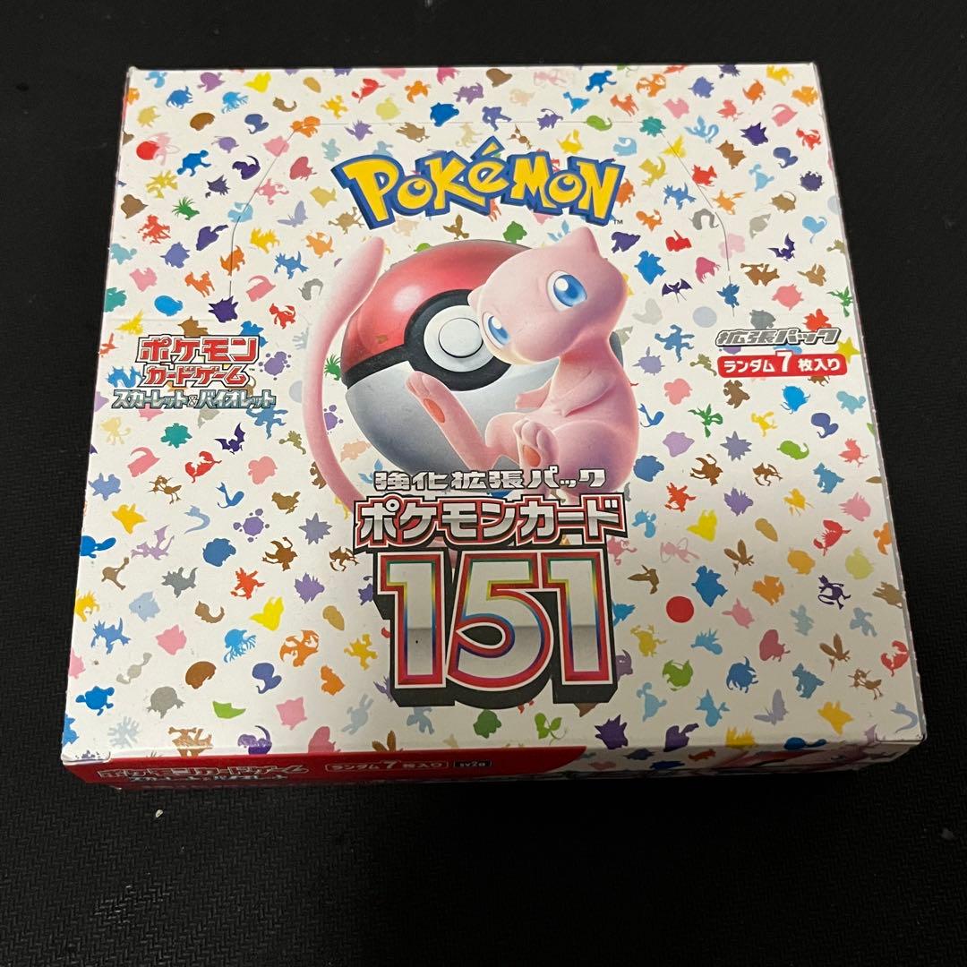 n*y様 未開封 151BOX シュリンクなし 2026年最新】シュリンクなし151の人気アイテム - メルカリ
