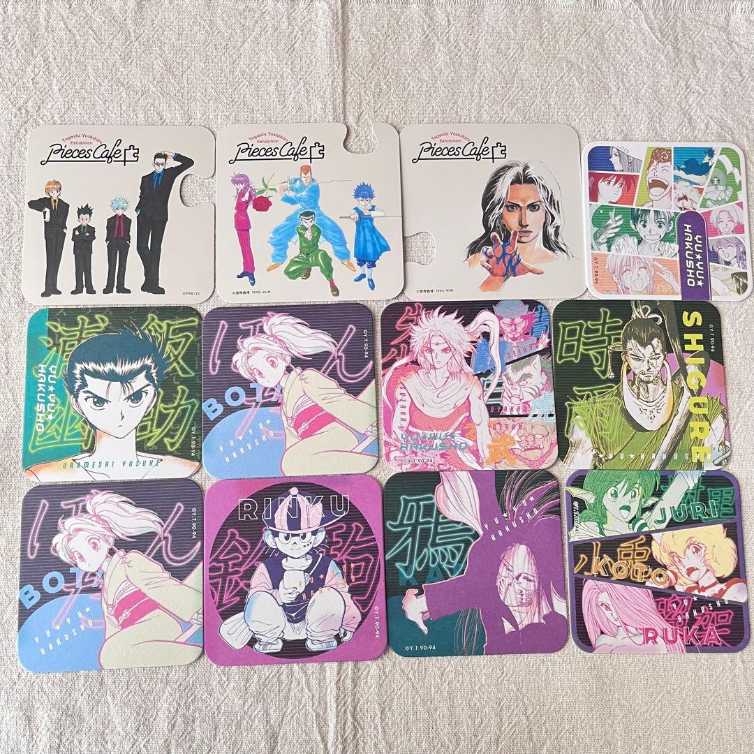 最終値下げ】冨樫義博展 コースター HUNTER×HUNTER 幽遊白書 - メルカリ