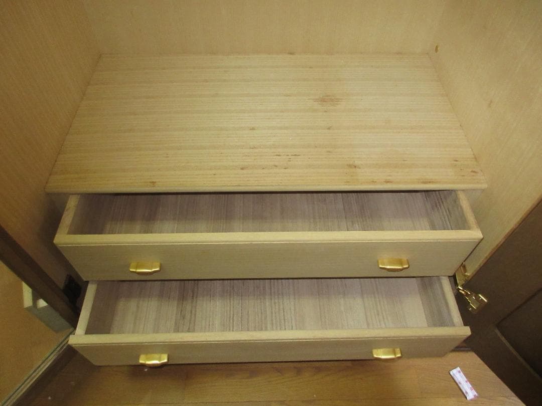 昭和レトロ】 ヴィンテージ 府中家具 大型たんす クラシック