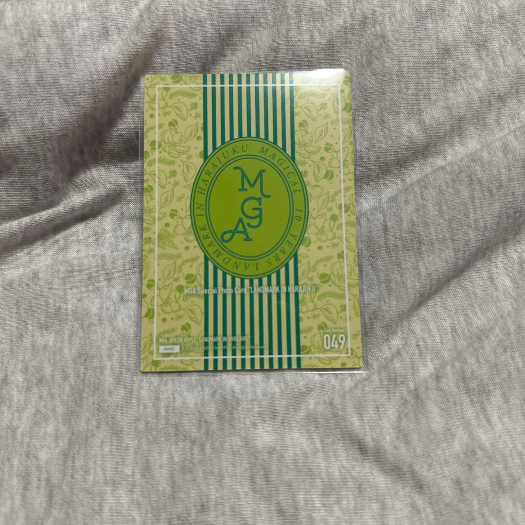 Mrs.GREEN APPLE フォトカード ランドマークイン原宿 049 レア - メルカリ
