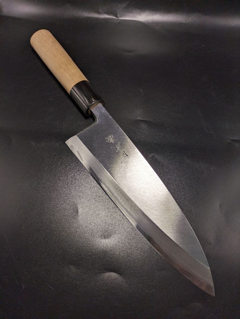 175　高級包丁　困　木屋　出刃　195mm　研ぎ済み　和包丁　KIYA　調理 包丁カタログ_和包丁編