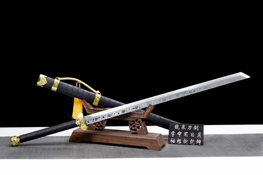 金古戦刀/魚躍龍門 古兵器 武具 刀装具 日本刀 模造刀 居合
