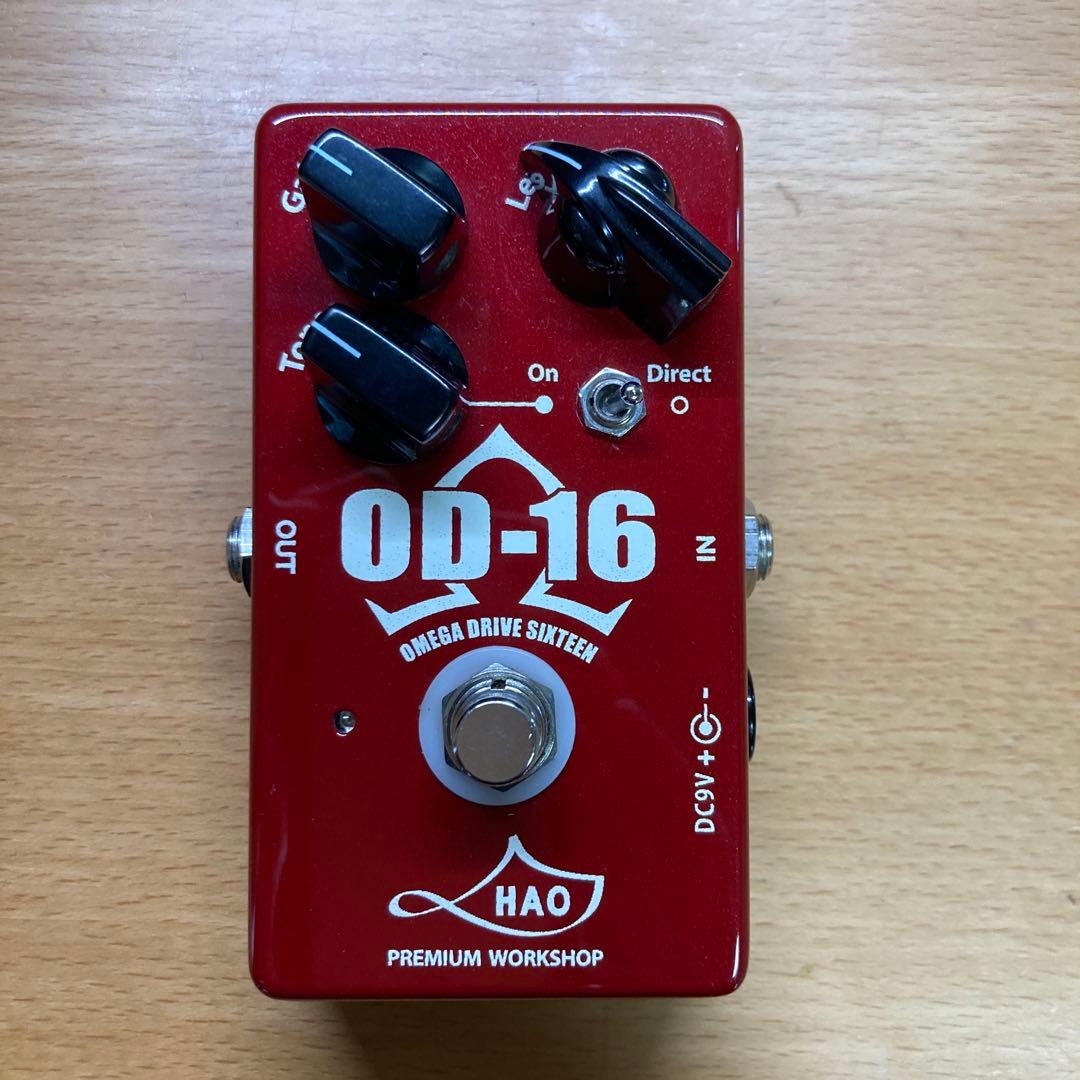 HAO OD-16 オーバードライブエフェクター Hao OD-16 Omega Drive Sixteen Overdrive - エフェクター専門店
