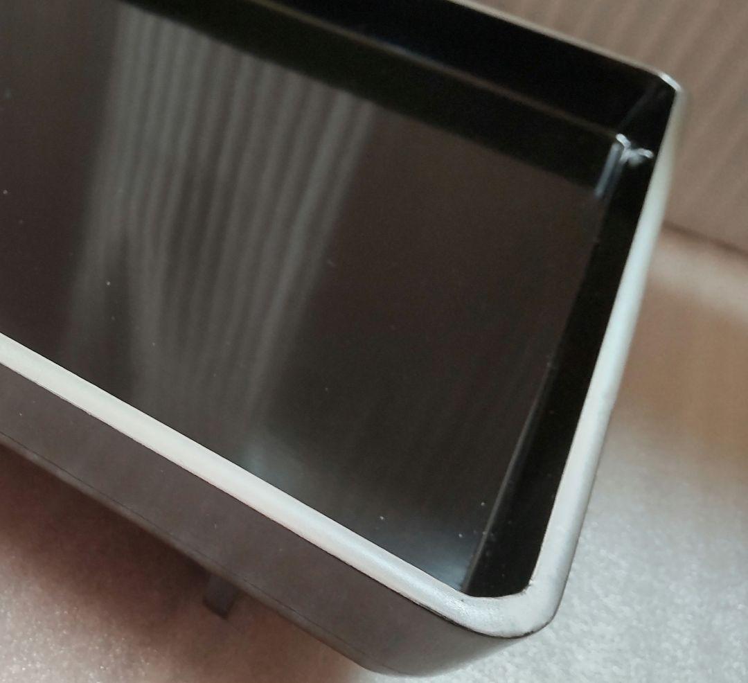 漆器　角盆銀縁 楽天市場】紀州漆器 お盆 長角盆 長角膳 トレー トレイ 39cm 13寸 四角