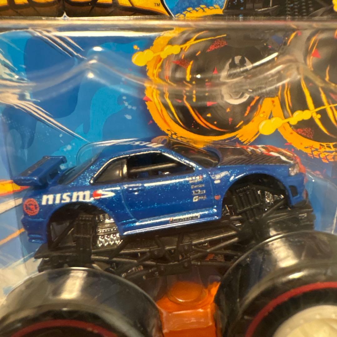 た*ん様 ホットウィール モンスタートラック 日産 スカイライン GT-R R3