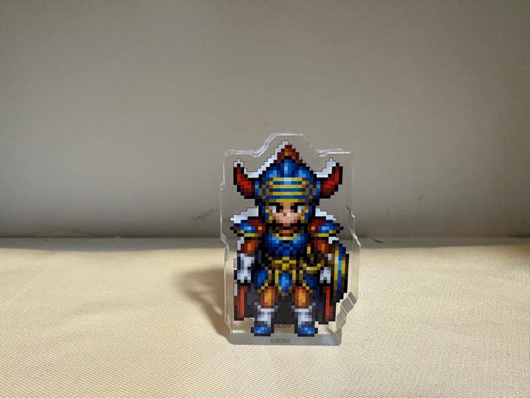 ドラゴンクエストⅠ.Ⅱ アクリルブロック 勇者 ローラ姫 ロトの子孫