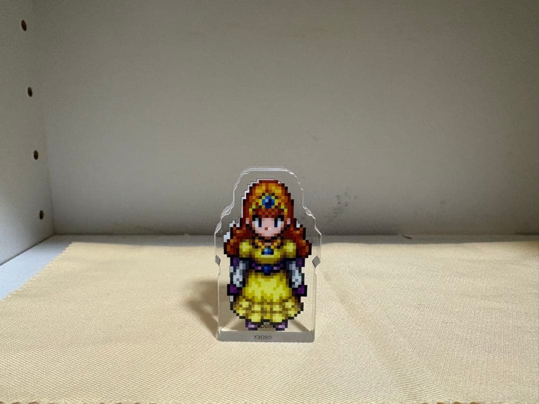 ドラゴンクエストⅠ.Ⅱ アクリルブロック 勇者 ローラ姫 ロトの子孫