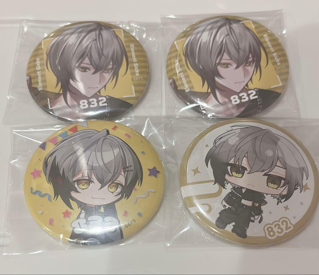 缶バッジ 4個セット 832 - メルカリ