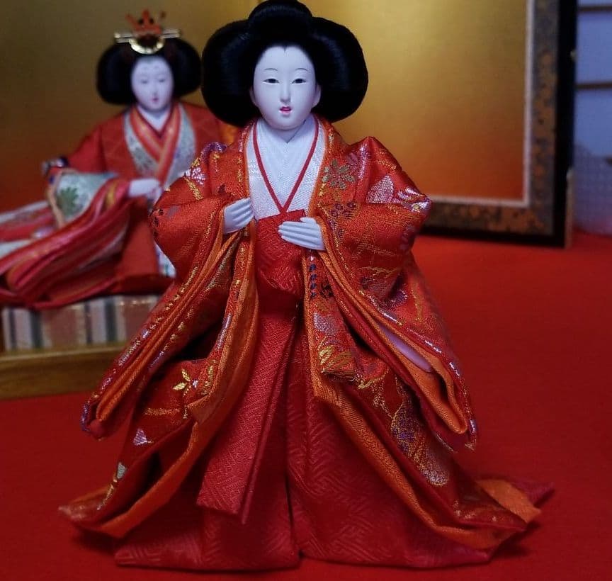 雛人形 親王と三人官女のセット