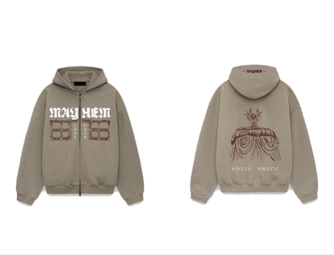 Yu 様ご依頼分(新品)レディーガガ パーカー M〜最安値〜 - メルカリ