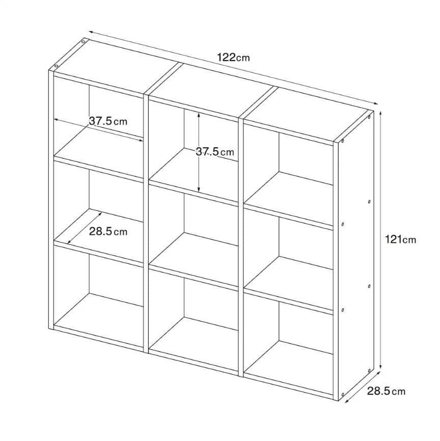 《送料込》無印 スタッキングシェルフ 3×3 棚 カラーボックス 収納 ラック